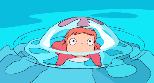 pettyartist:  rookstheravens:  sigma-enigma:  mygenderissushi:  There’s something about Studio Ghibli’s Water physics that I love While it is a liquid, it tends to behave more gelatinously  It’s so beautiful while almost being awkward *bloop* Gravity?