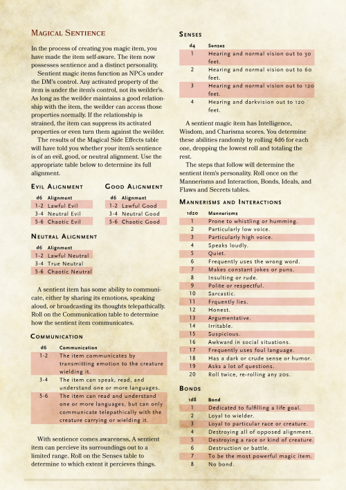 dmdorkmaster: Source: dmdorkmaster Some references are made to the Dungeon Master’s Guide and some p