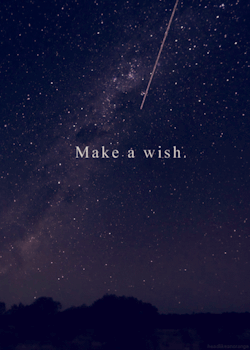 hidden-in-thoughts:  Make a wish☆ 