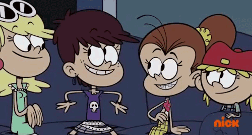 Cute Luna and Luan moment from A Dark and Story Night. I really think these two have such an adorabl