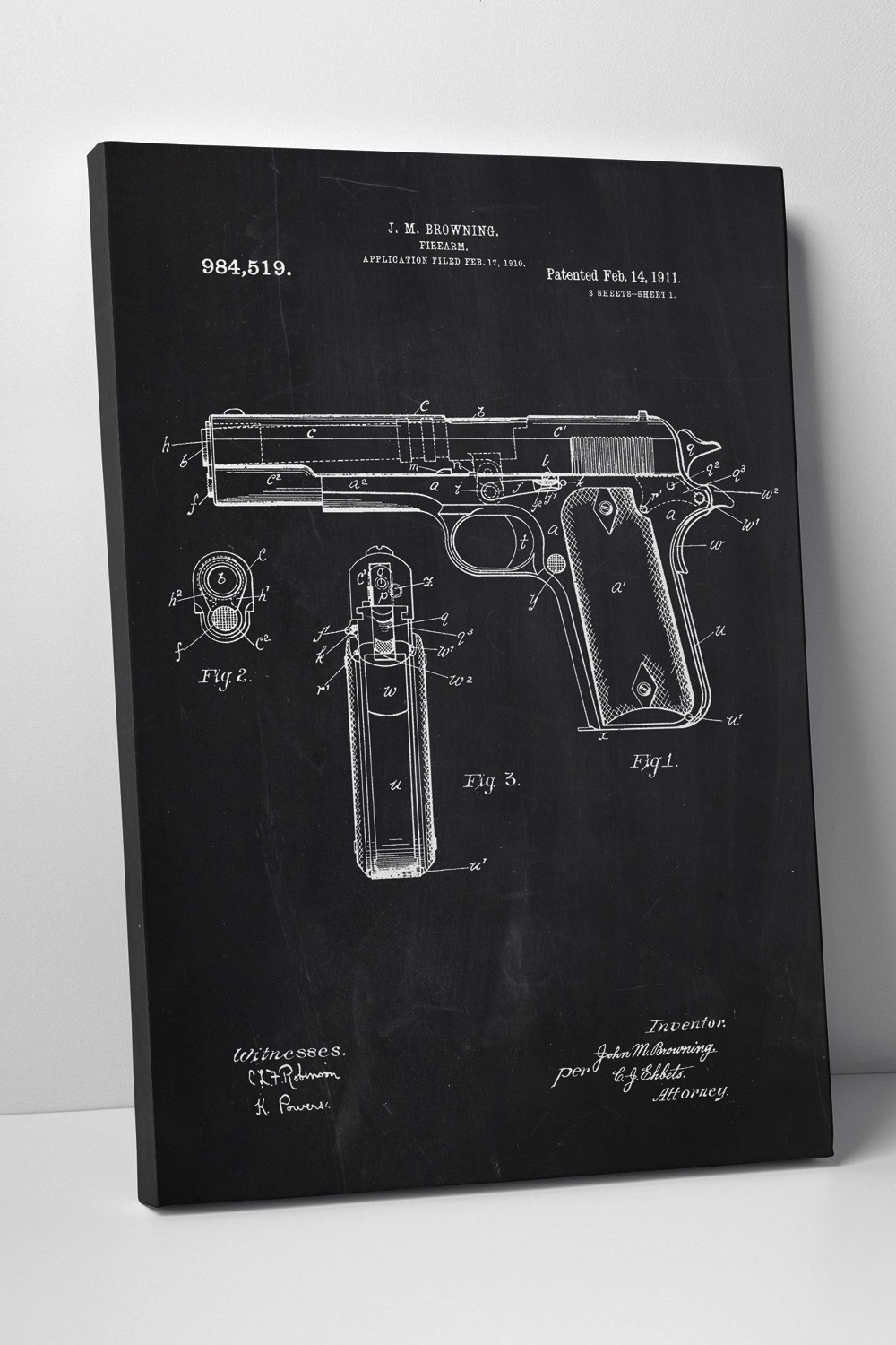 vistale:  Colt 45 Patent 
