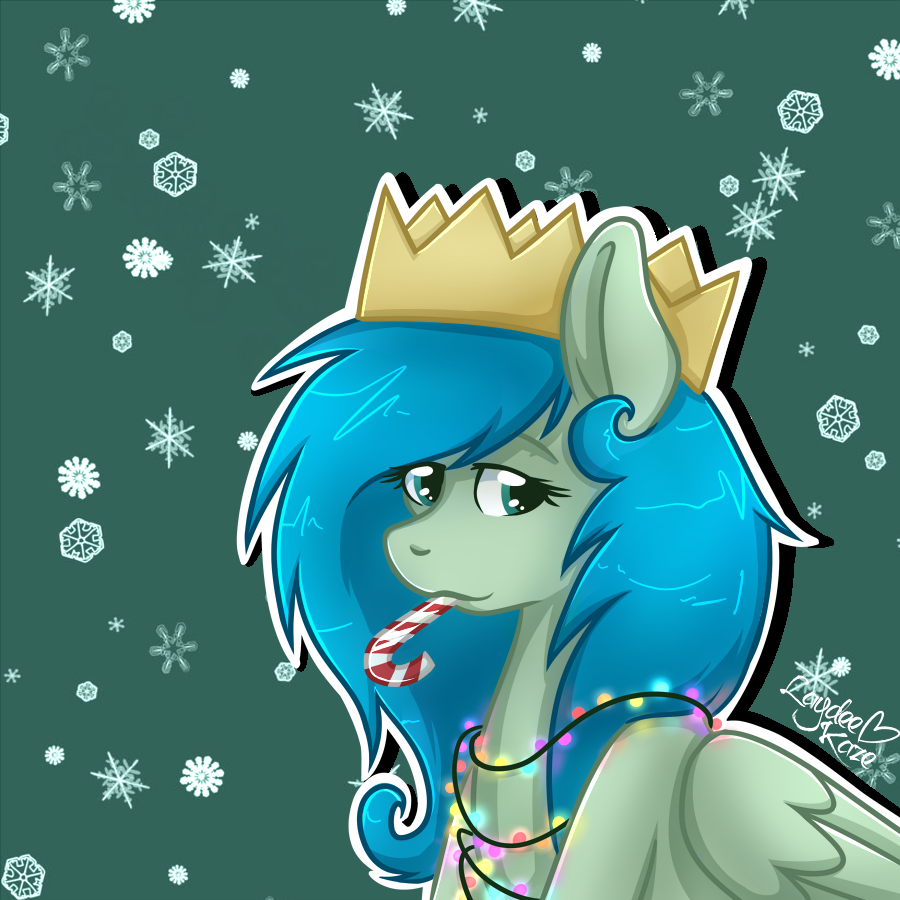asklaydeekaze:  Christmassy Kaze Icon by LaydeeKaze  So Festive! c: &lt;3