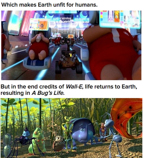 moustache-cashstashh:notyourtypicalsexygayguy:tastefullyoffensive:Theory of the Pixar Universe by Jo