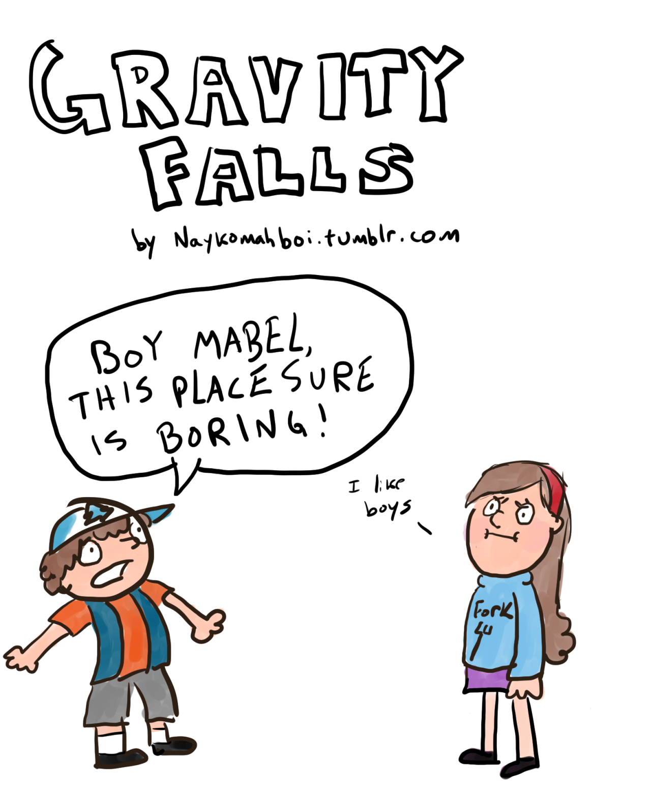 mudkipful:  aranea-serket:  kunaigirl:ohniico-chan:gravity falls is 2spooky  That’s