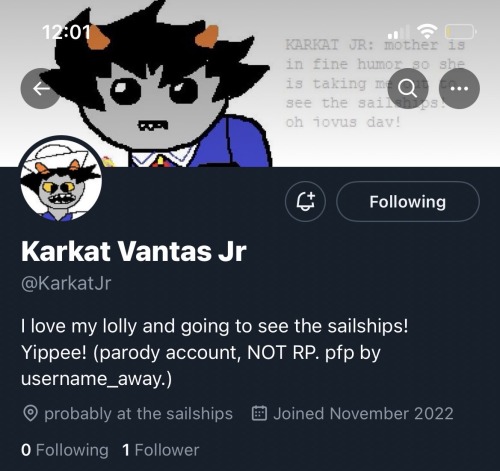 I Cant Believe I Havent Seen Karkat Junior On Tumblr Yet