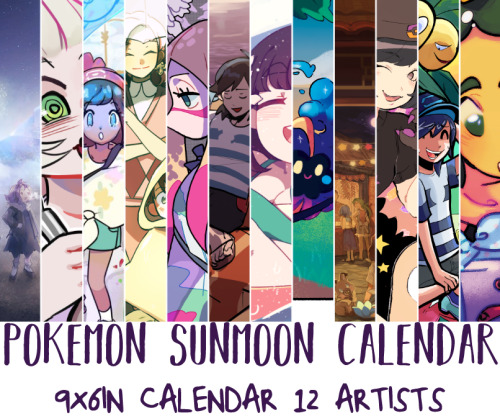 qdachi: [RB] Preorders for Pokemon SunMoon Calendar is up! Preorders end on Dec.31st. Stock is limit