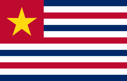 Louisiana, CSA/USA, 1861-1912 Prior to 1861, the state of Louisiana had no official flag. In January