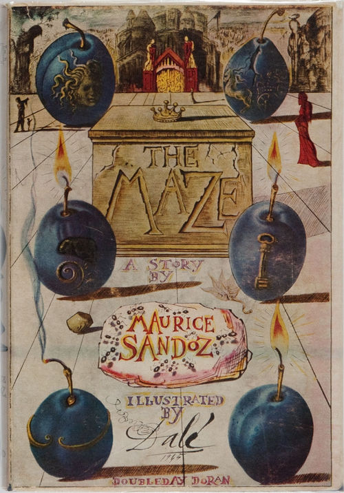 INSCRIBED BY MILLER. [Salvador Dali, illustrator]. Maurice Sandoz. The Maze.