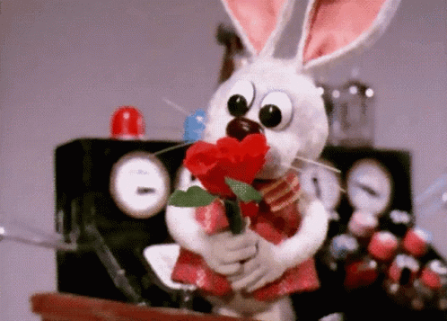 blondebrainpower:Here Comes Peter Cottontail,