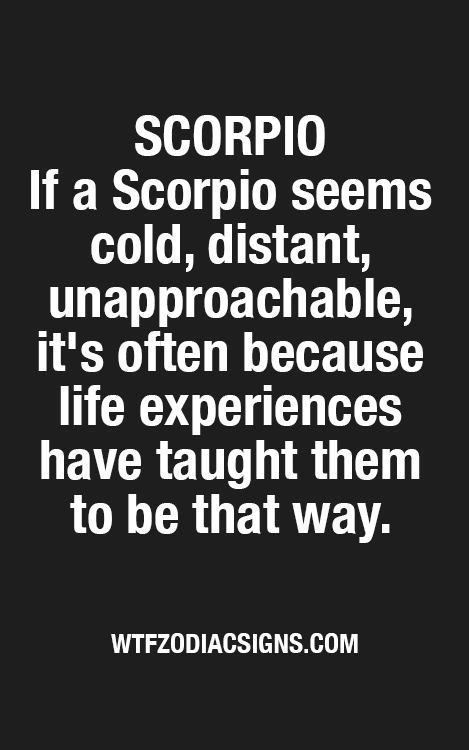 wtfzodiacsigns: Scorpio - WTF #Zodiac #Signs Daily #Horoscope plus #Astrology ! 