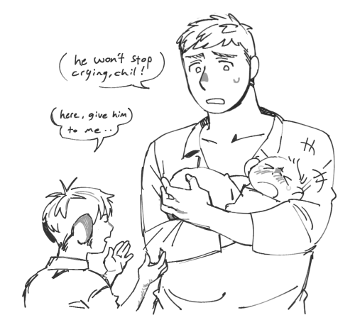 (2 Versions Bc I Dont Know How I Want To Draw Them Older Lols)