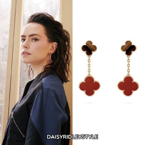 Who What Wear | February 2021Van Cleef and Arpels Magic Alhambra earrings, 2 motifs - $7,150