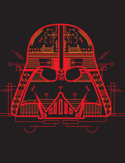 tiefighters:  Star Wars Heads Created by Robert