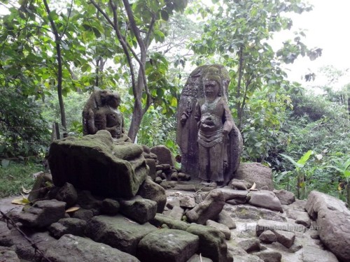 Agastya deity at ruined shaiva temple, Java