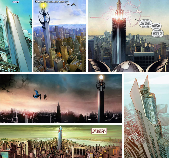 Where is Stark Tower in New York?