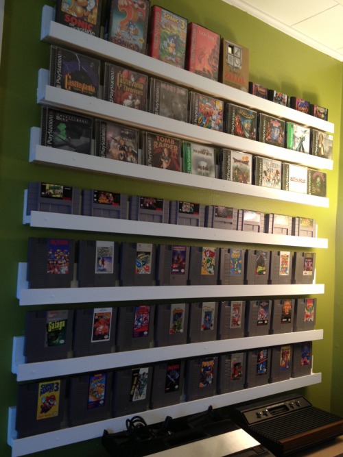 OK SO.A lot of people rebloged the photos of my little game room. A lot of people had nice things to