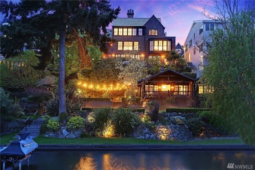 $7,935,000/5 br/6100 sq ft/65′ waterfrontSeattle, WA built in 1913