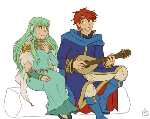 risingsunfish: Eliwood’s singing a little song he wrote for Ninian. Apologies for any nausea this m