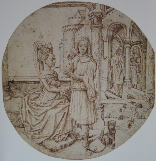 “Joseph and Asenath” by Hugo van der Goes, c. 1475