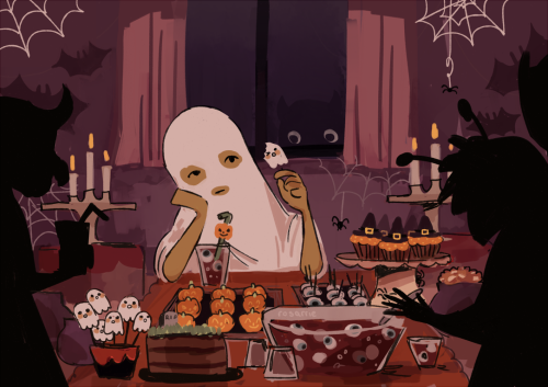 rosarrie:tis the time for spooky treats 