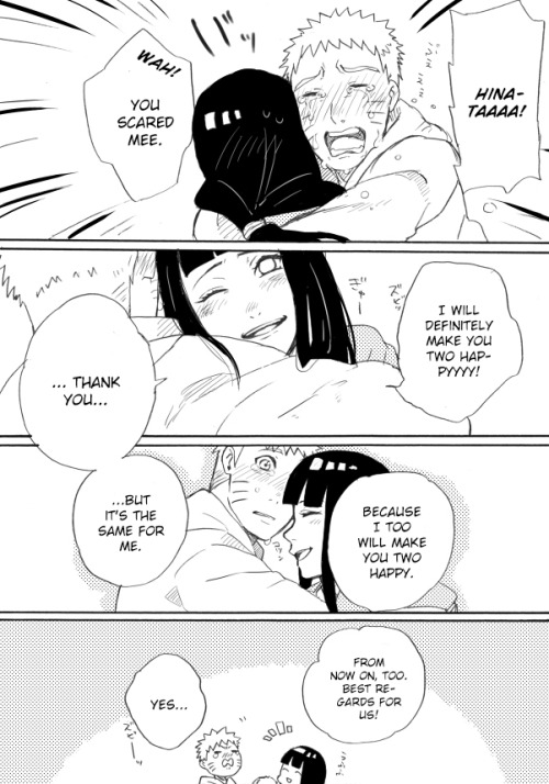 homeisforpeoplewithhouses:  Source:  たからもの【ナルヒナ】 by   桜庭ちづる  Translation: TL /a/non  Typeset: That asshole