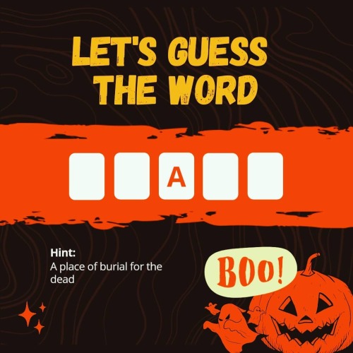 Let’s guess the word! #Halloween edition#words #writing #halloweenfun #writingcommunity #wor