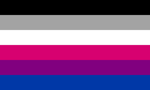 stormandrout: I made a bi/ace flag, for all your bi/ace flag needs. I think the colors go together r