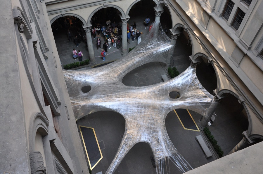 lusidar:  TAPE Florence —- Numen / For Use 30.04.2011 - 20.05.2011 in the courtyard