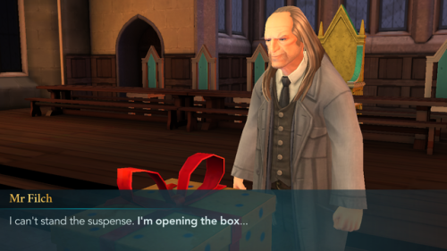 You would think that Filch would’ve learned by now