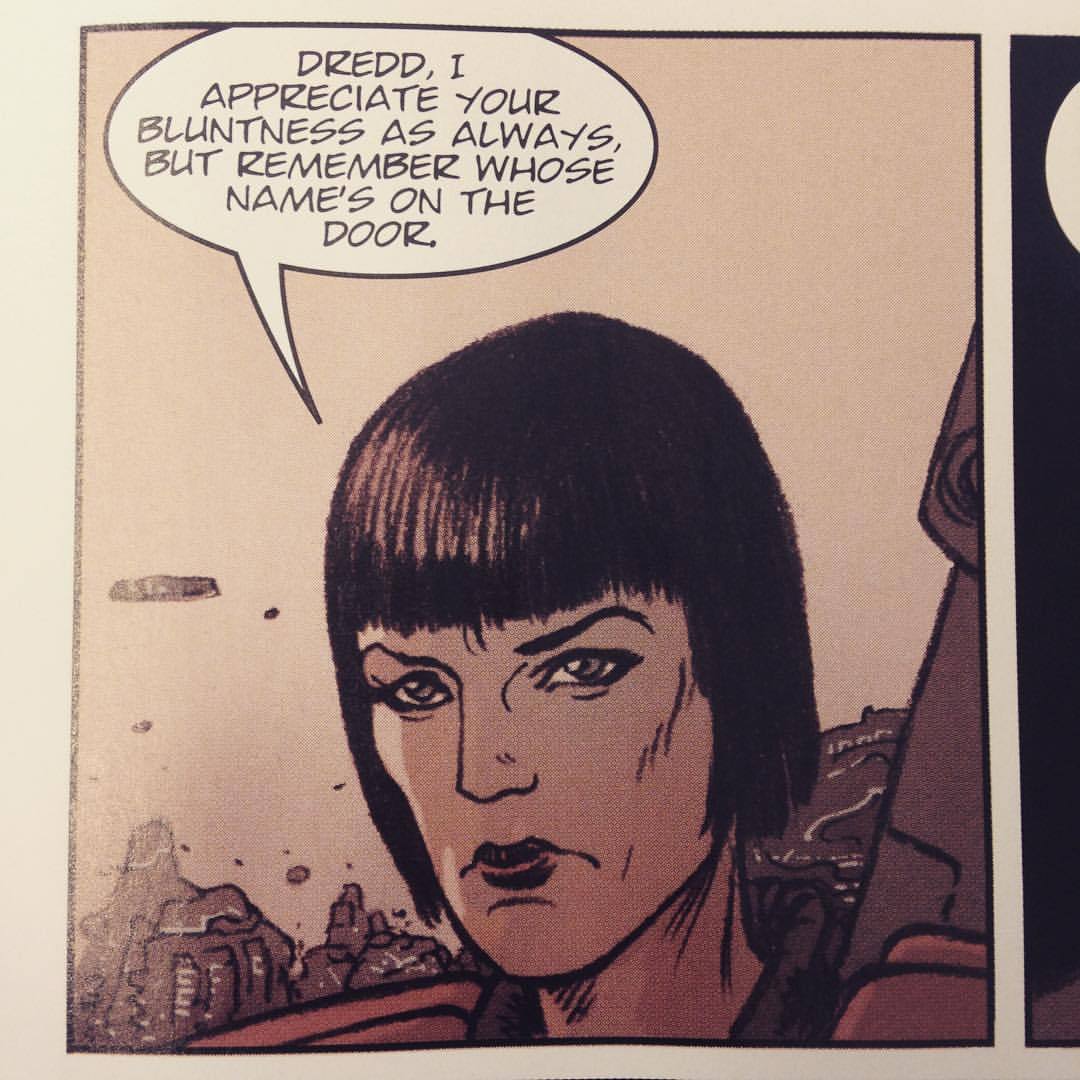 2000adonline:  Chief Judge Hershey laying down the law in this week’s 2000 AD.