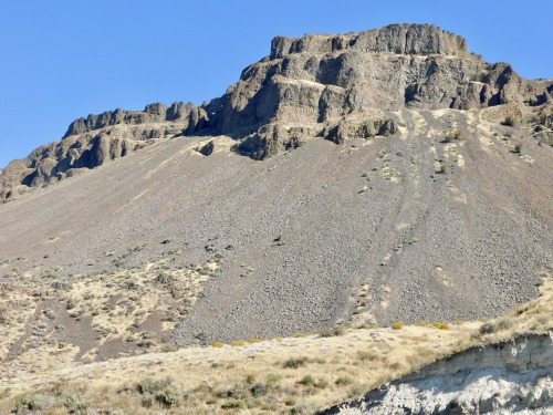 Basalt Cliffs of the Columbia Valley Near Rock Island, Washington, 2019.