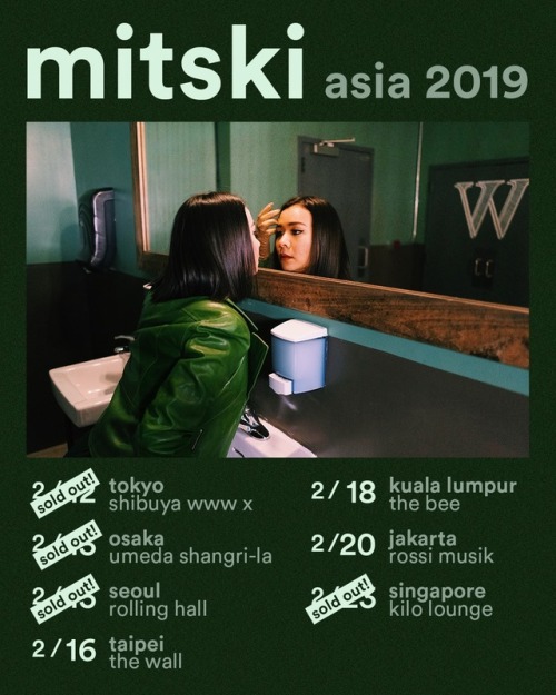 officialmitski:my favorite mitski tour posters (Anindya Anugrah, Gloria Koh, Ziyed Yusuf Ayoub, Char