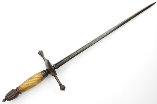 Spanish or Italian left handed dagger, 17th century.from Sofe Design Auctions
