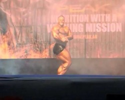 Jeff Long guest posing and holy shit he looks