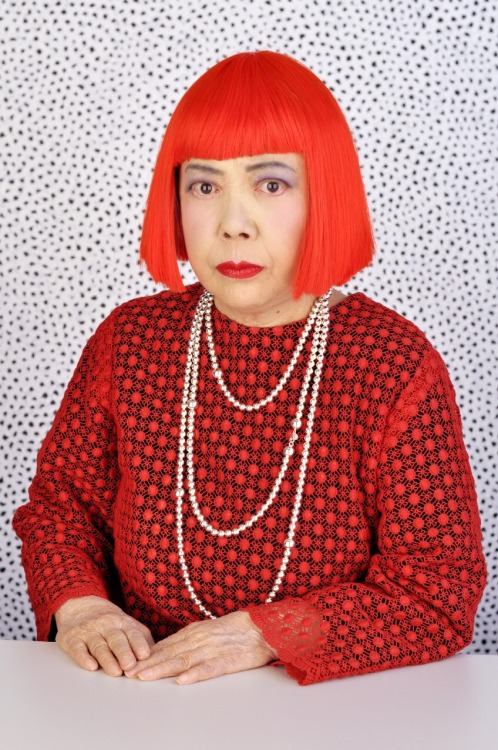 ottydots: camewiththeframe: Famed Japanese artist, Yayoi Kusama, who for almost 90 years has express