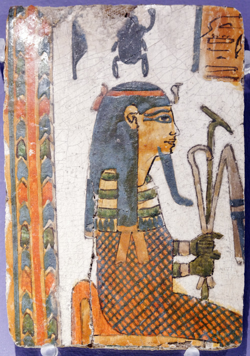 Fragment of a mummy cartonnage with the name of Djed-Amon, 22nd or 23rd Dynasty
