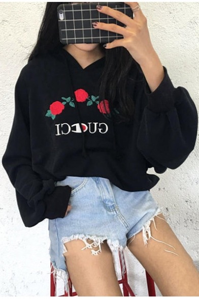 cleveruuu: Chic Women’s Sweatshirt & Jacket  Flawless  //  Floral Print   Floral Printed  //  Rose Letter  Vintage Floral  //  Chic Floral   Floral Embroidered  //  Gun Bullet   NASA Printed  //  Letter Pattern   Enjoy Free Worldwide