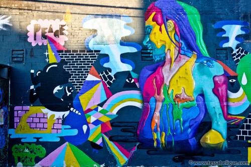 Bushwick graffiti by TessaBeliguemore on FLICKR 