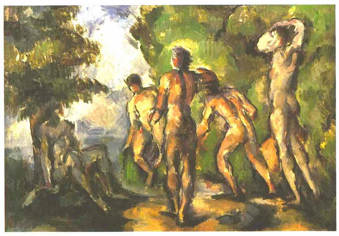 thenewloverofbeauty:  Paul Cézanne (French 1839-1906)  Bathers at Rest  (1904)
