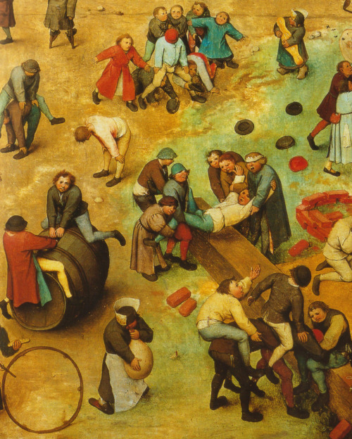 tierradentro:“Children’s Games“ (detail), 1560, Pieter Bruegel the Elder. (via)