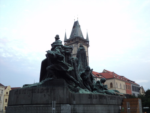 Jan Hus Statue, Prague, Czech Republic