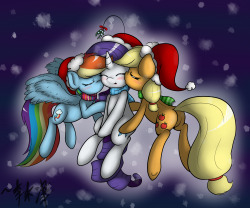 theonlycottoncandy:  Tis the season to be shipping. commission for Sapphire Eye Rarity  &lt;3
