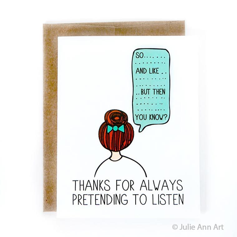 pr1nceshawn:    If Valentine cards were honest… by   Julie Ann. 