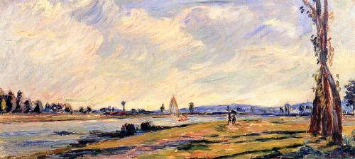 wonderingaboutitall:  The Banks Of The River - Armand Guillaumin