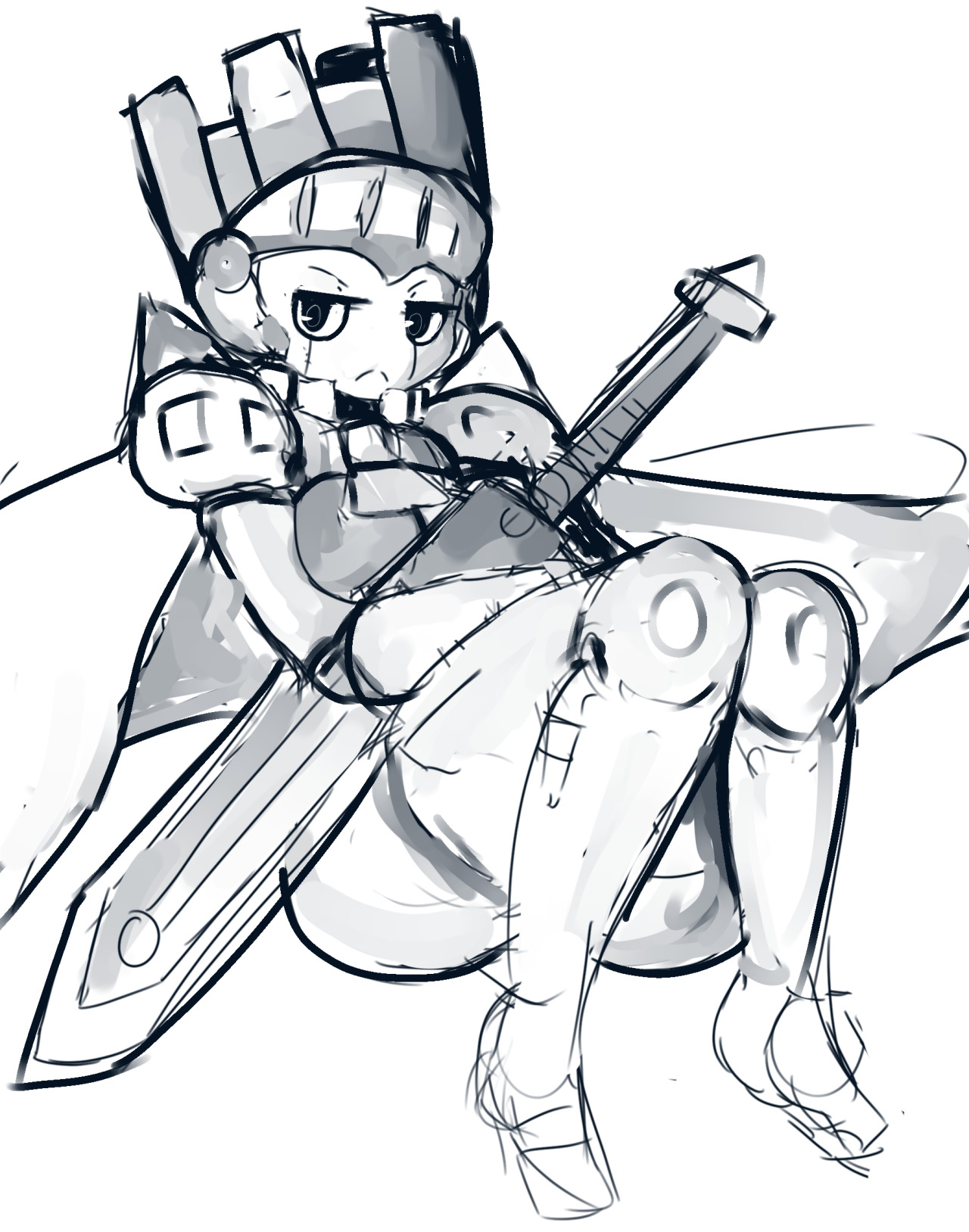 darky03nle:  some small robutt sketches from a while back 