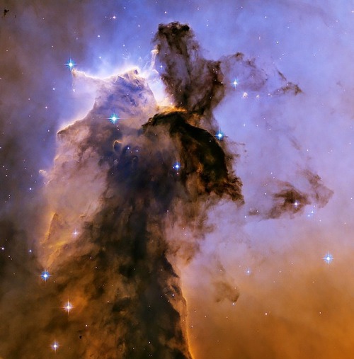 spacewonder19:  The Eagle has risen: stellar spire of gas &amp; dust