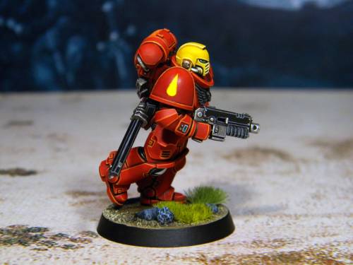  The seventh Blood Angels Assault Intercessor. 