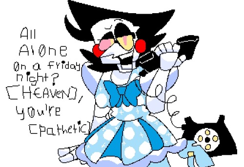 These Days I Was Playing Deltarune Chapter 2 Again, And I Was Using The Spamton Mannequin In My Armors.