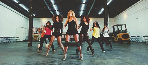 kobetyrant:  she’s the only performer that tests her dancers on how well they can keep up with her
