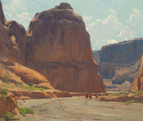 EDGAR PAYNECanyon de ChellyOil on Canvas